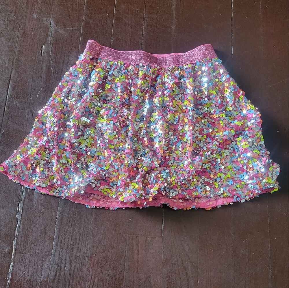 Sequins Mini Skirt